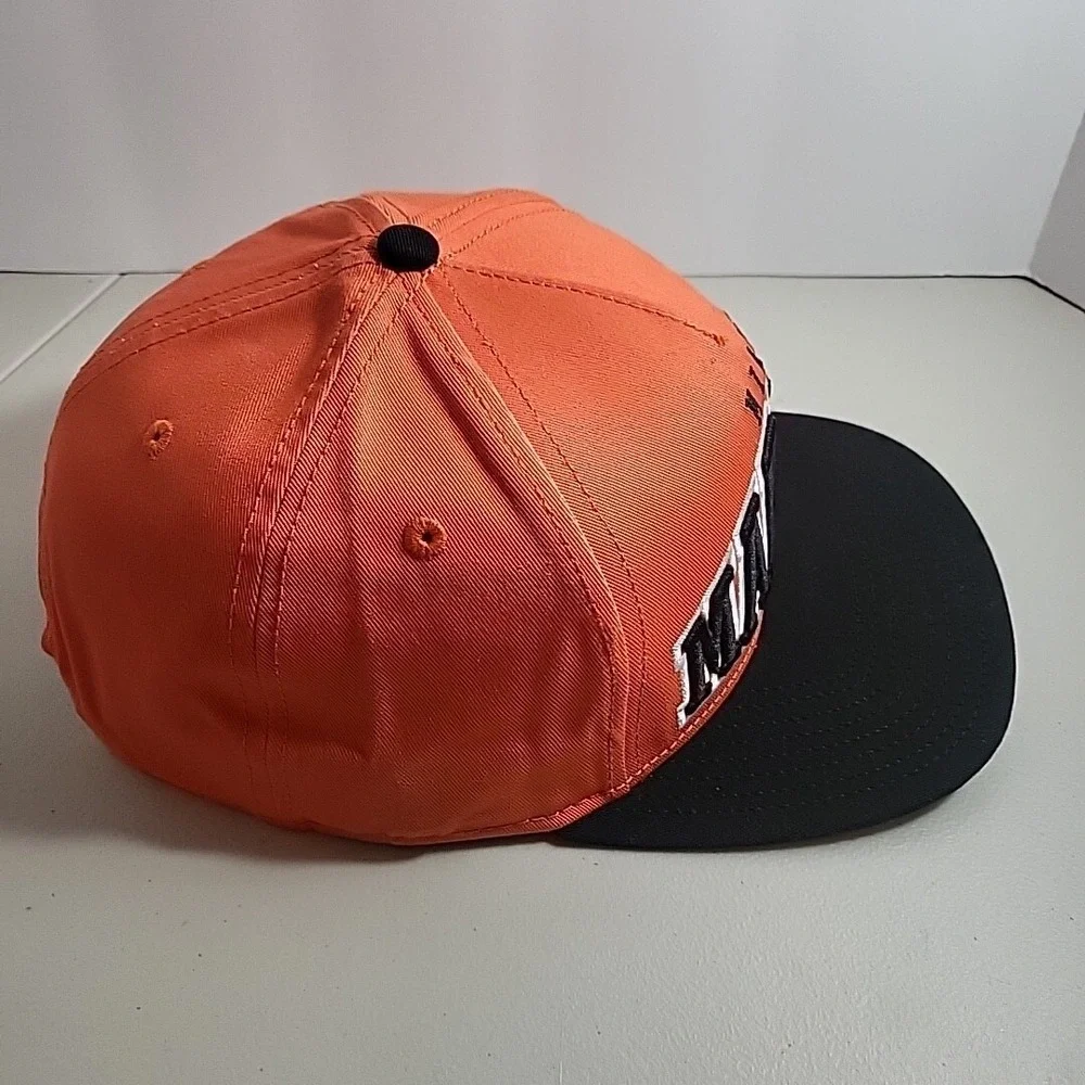 Miami Marlins New Era MLB Authentic SnapBack Hat Cap Orange/Black